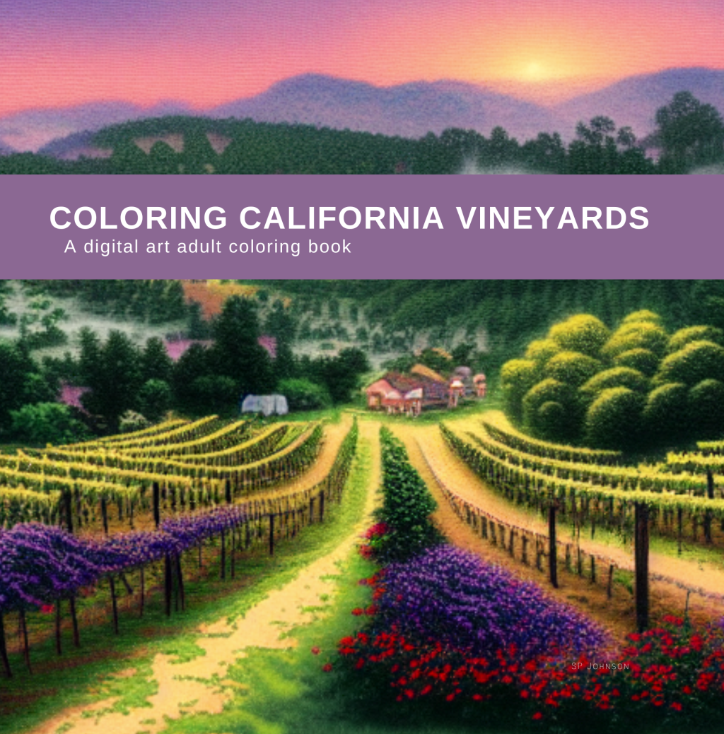 Coloring California Vineyards